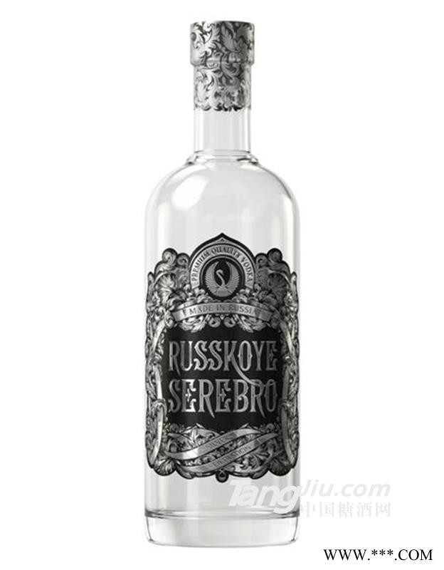 俄罗斯白银伏特加 40度 500毫升瓶图1