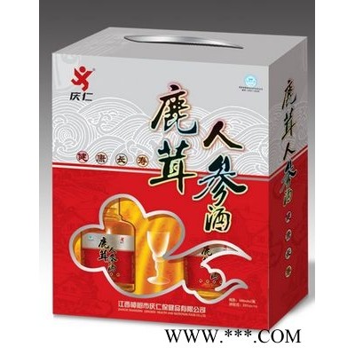 鹿茸人参酒