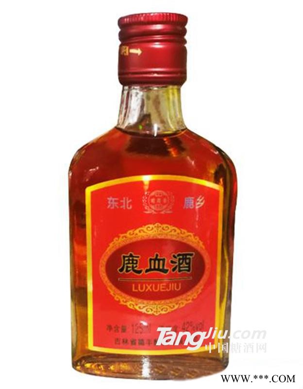前岗香鹿血酒42度125ml图1