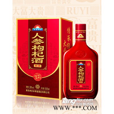 33.8°-人参枸杞酒-500ml
