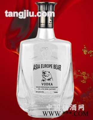 亚欧熊牌原味伏特加酒图1