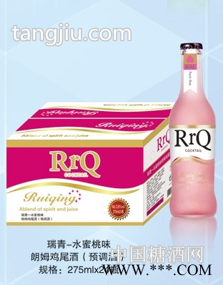 瑞青-水蜜桃味鸡尾酒图1