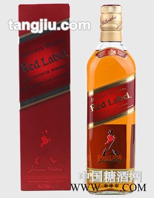 尊尼获加红方威士忌700ml图1