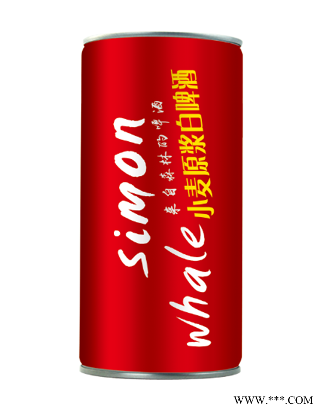 德国西蒙原浆白啤酒1L图1