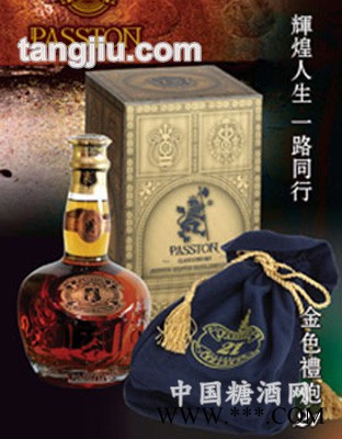 金色礼炮21年威士忌图1