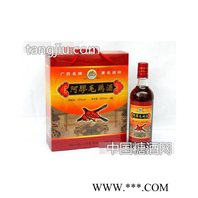阿胶毛鸡酒