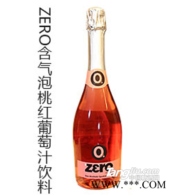 ZERO含气泡桃红葡萄汁饮料1.5L