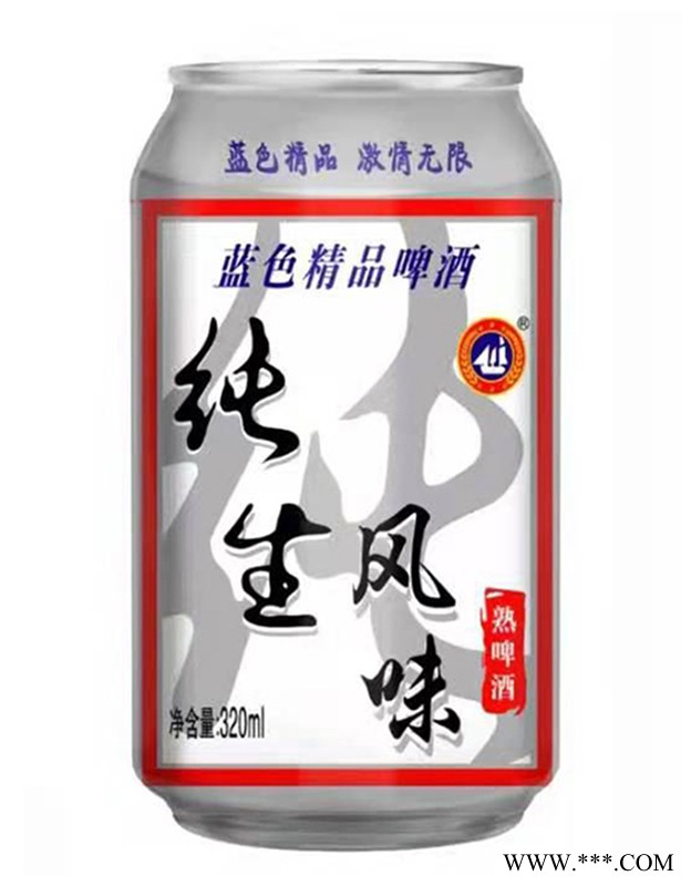 纯生风味熟啤酒320ml图1