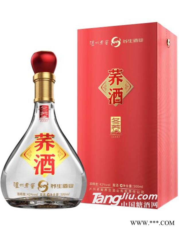 42度泸州老窖荞酒冬荞500ml