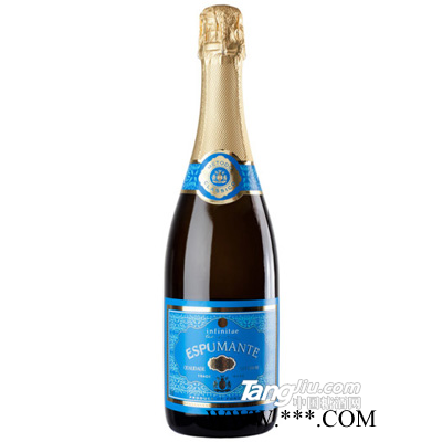 珍藏佳酿起泡酒蓝瓶