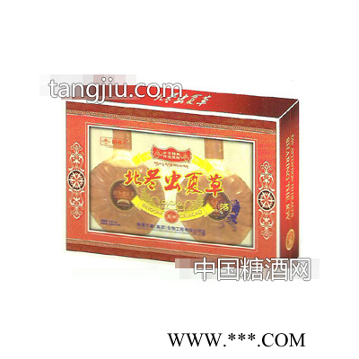 北冬虫夏草酒（金卡洋酒瓶）