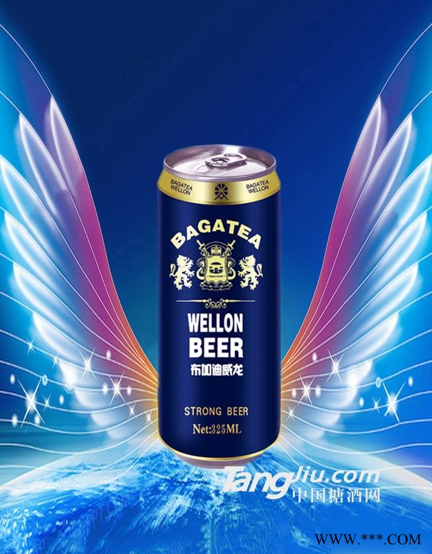 3.6°布加迪蓝细罐-325ml图1