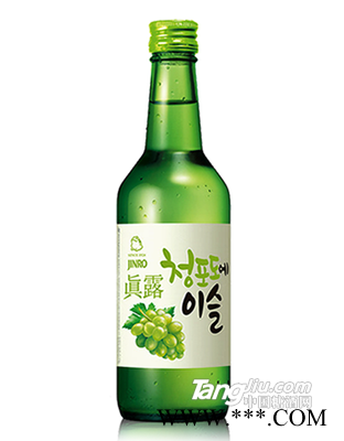 韩国真露葡萄味360ml图1