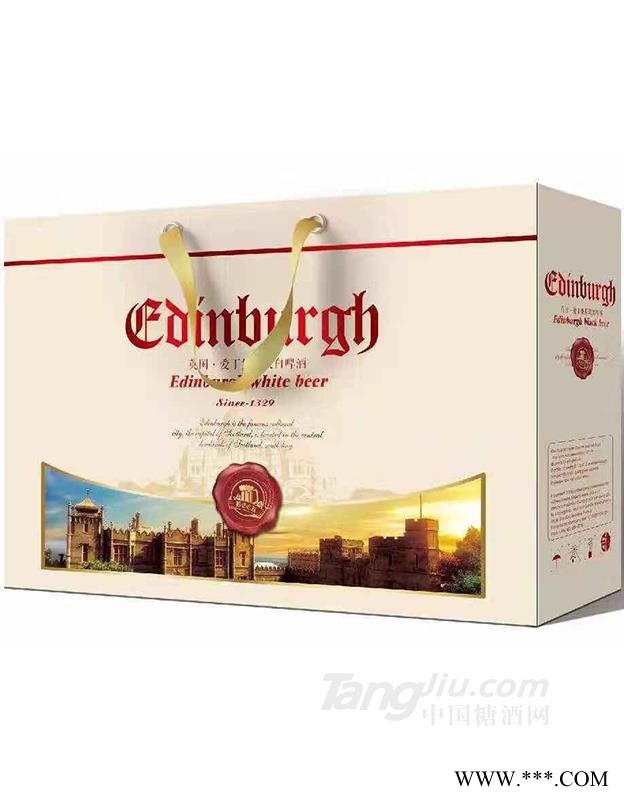 爱丁堡白啤酒500ml×12图1
