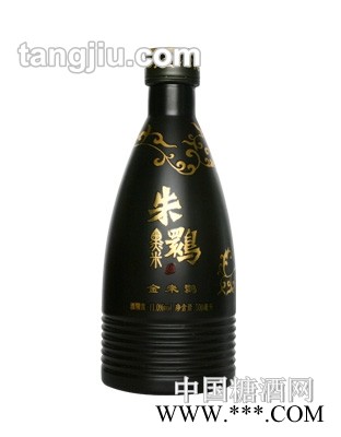 金朱鹮黑米酒干型11度500ml
