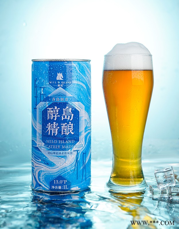 醇岛精酿白啤1l图4