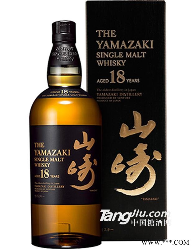 日本威士忌山崎18年700ml图1