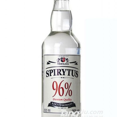 96度高度烈酒Spirytus伏特加500ml