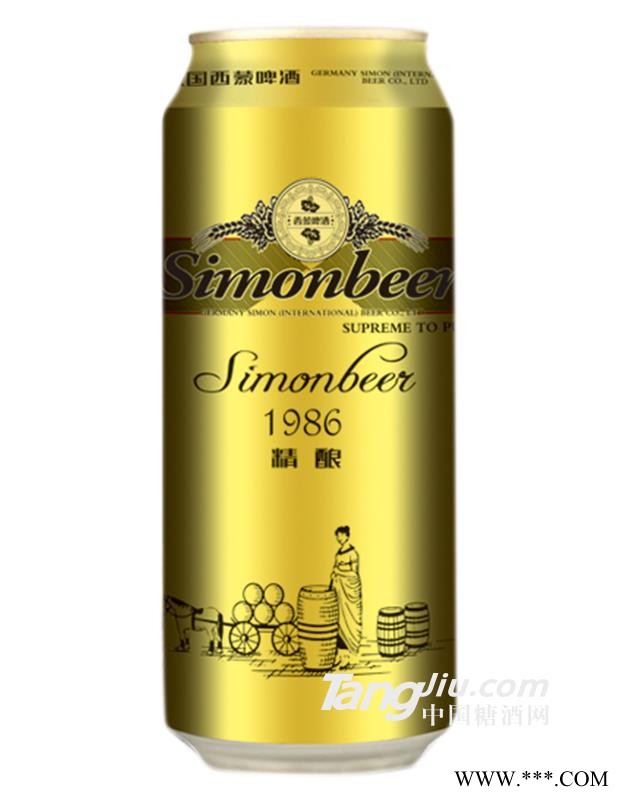 西蒙精酿啤酒500mlx12罐