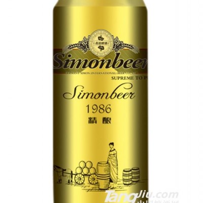 西蒙精酿啤酒500mlx12罐
