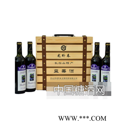 龙卧春蓝莓酒12度750mlx4瓶
