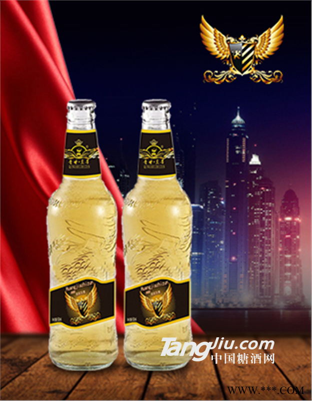 山东酒厂家定制加盟/大瓶啤酒加工生产图1