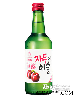 韩国真露李子味360ml图1