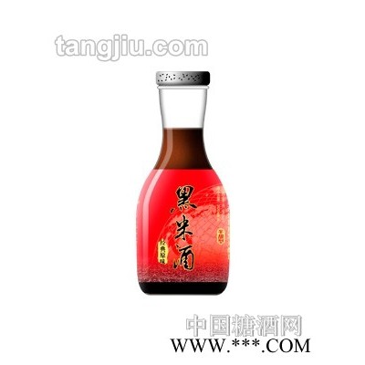 朱鹮黑米酒新版红标300ml