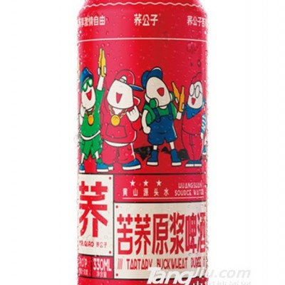 荞公子苦荞原浆啤酒330ml