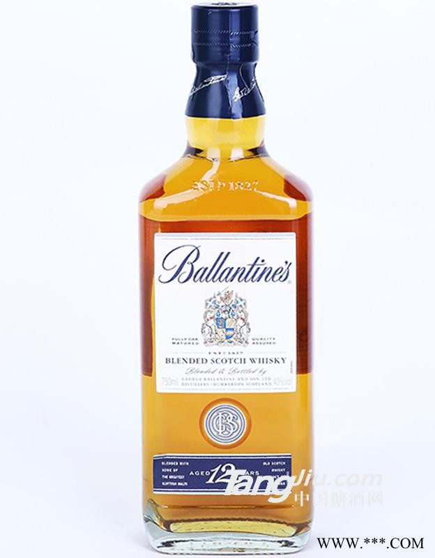 英国进口洋酒百龄坛12年苏格兰威士忌750ml图1