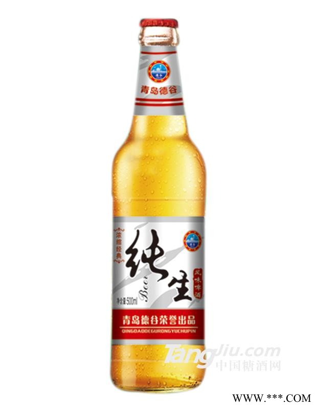 德谷纯生经典啤酒-500mlx12瓶图1