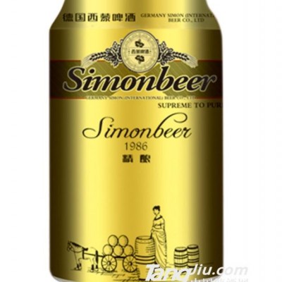西蒙精酿啤酒330mlx24罐