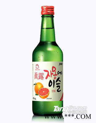 韩国真露西柚味360ml图1