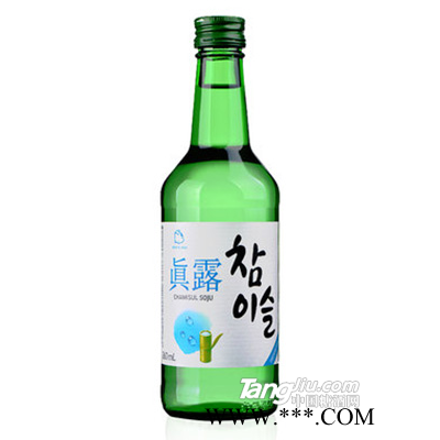 韩国真露竹炭烧酒360ml