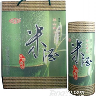 神溪泉米酒竹筒