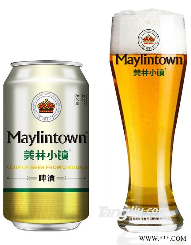 美林小镇500ML金罐啤酒图1