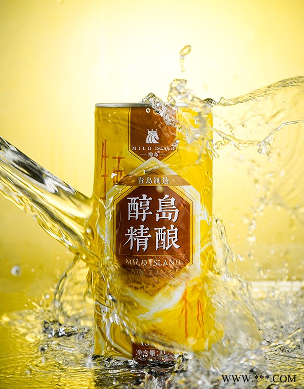 醇岛精酿黄啤1l图5