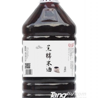 12°黄氏黑糯米酒（桶装）-5L