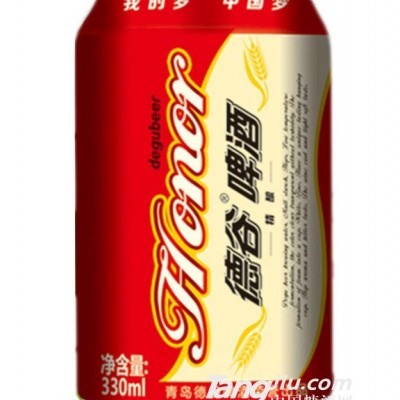 德谷精酿中国红啤酒-330mlx24罐