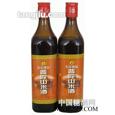 五年陈普陀山米酒500ml