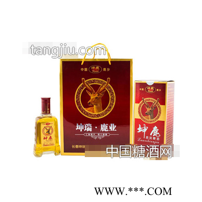 500毫升鹿尾鞭酒礼品袋2瓶装