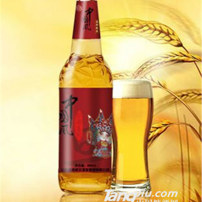 500毫升啤酒批发/箱装中国风啤酒加盟/蛟河/桦甸