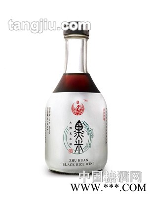 朱鹮黑米酒半甜11度银超630ml