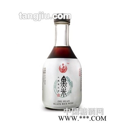 朱鹮黑米酒半甜11度银超630ml