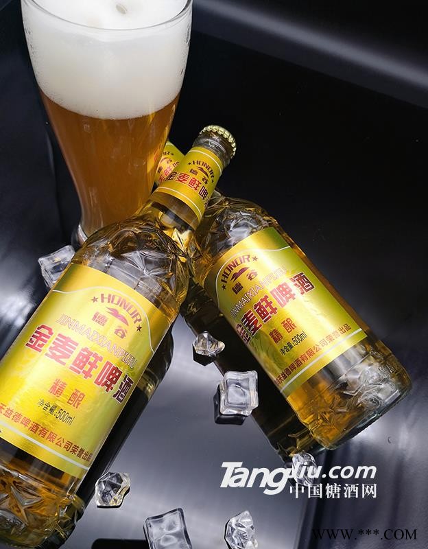 500毫升德谷金麦鲜啤酒图1