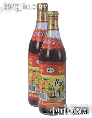 玉晶泉黄酒瓶装500ml