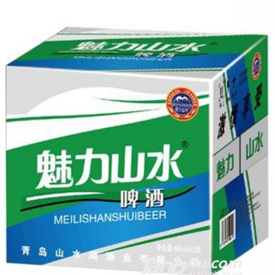 魅力山水啤酒480mlx12箱装