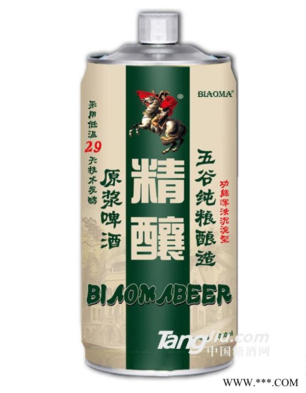 彪马五谷精酿原浆啤酒 1000ml（绿）图1