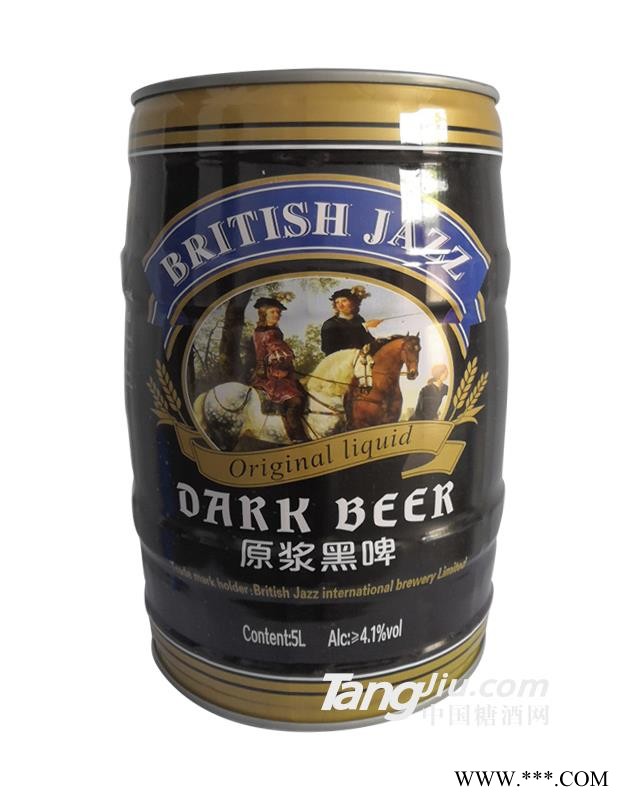 美国凯撒精酿原浆黑啤-5L图1