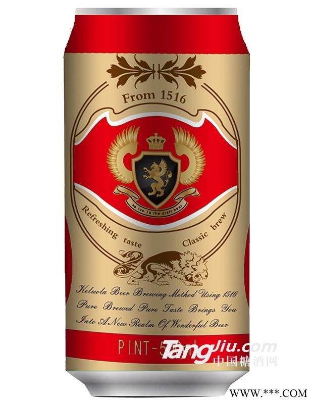 科罗拉啤酒500ml（红）